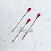 Glitter Stirring Rod Tools (Set of 3) for Resin, Nails, Mica, Craft and More